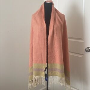 NWT chloe & lex Oversized Scarf Mini Throw 27x74 NWT